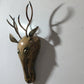 Metallic Deer Head Wall Art Decor