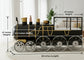 Train Engine Bar Cabinet with Serving Table